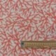 Tissu Coralium Imprimé Rouge