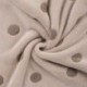 Tissu Polaire Microfibre Points Sable