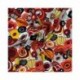 Tissu Viscose Imprimée Blooms Rouge 