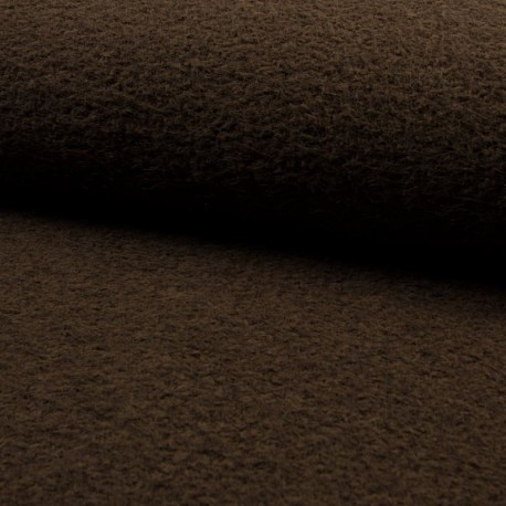 Tissu Mouton Marron