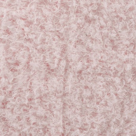 Tissu Mouton Frise Rose