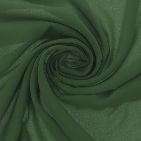 Tissu Claudine Uni Olive