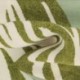 Tissu Viscose Imprimée Feuille Vert 
