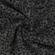 Tissu Jersey Imprimé Leopard Fond Gris 