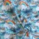 Tissu Clouds Imprimé Effet 3d Bleu 