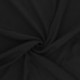 Tissu Toile Fantaisie Uni Noir 
