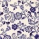 Tissu Fluide Imprimé Bleu