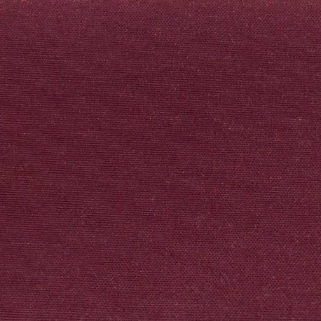 Tissu Rodas Uni Bordeaux 