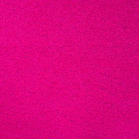 Tissu Laine Bouillie Fuchsia