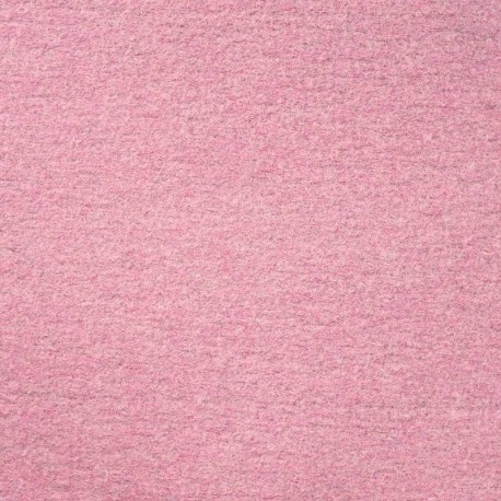 Tissu Laine Bouillie Rose