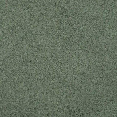 Tissu Molleton Eponge Menthe