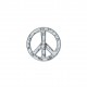 Peace & love liberty - Blanc