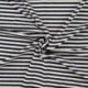Tissu Viscose Elasthanne Rayure Marine 5mm 