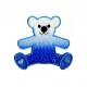 Ourson degrade de col - Bleu
