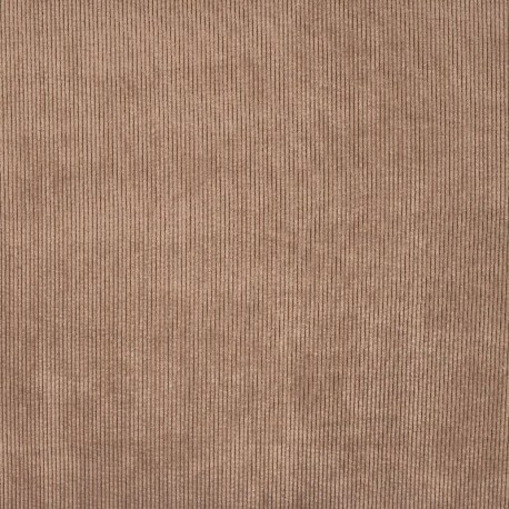 Tissu Velours Côtelé Taupe 