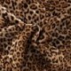 Tissu Velours Matelassé Imprimé Leopard