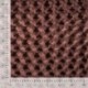 Tissu Velours Relief Marron 