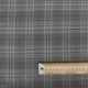 Tissu Tartan Ecossais Gris rouge 