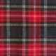 Tissu Tartan Ecossais Rouge vert 