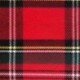 Tissu Tartan Ecossais Rouge 