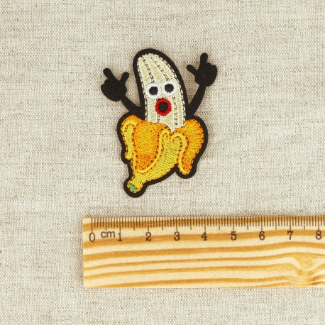 S ecusson amis rigolos - Banane