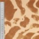 Tissu Rayonne Imprimé Camel