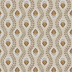 Tissu Jacquard Tarascon Coloris Lin 