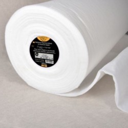 Tissu Molleton Thermocollant Mi-Lourd Blanc 131g/m2