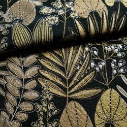 Tissu Jacquard Milano Ocre