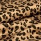 Tissu Satin Imprimé Leopard 