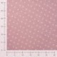 Tissu Jersey Peau de Pêche Imprimé Fleurs Rose