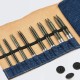 Trousse aiguilles à tricoter circulaires indigo 1 - 
