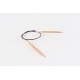 Basix-aiguilles circulaires 40cm - 4mm