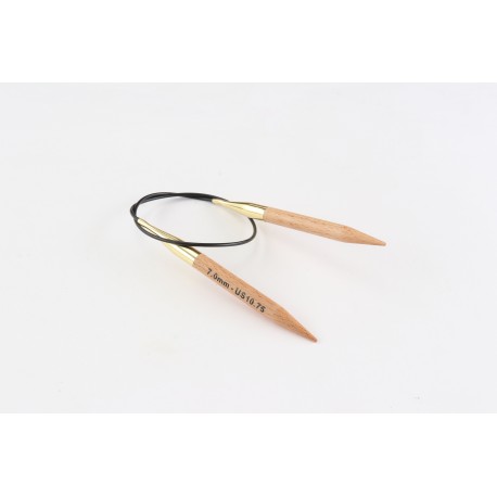 Basix-aiguilles circulaires 40cm - 7mm