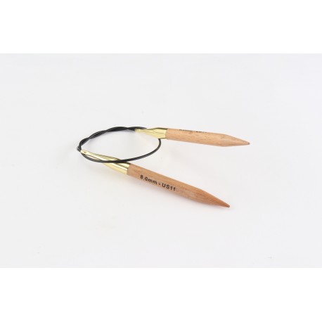 Basix-aiguilles circulaires 40cm - 8mm
