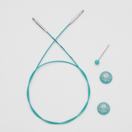 Knitpro mindful-cable pivotant pour aiguille interchangeab - 126 à 150cm