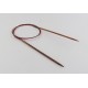 Knitpro ginger-aiguilles circulaires 80 cm 3 mm