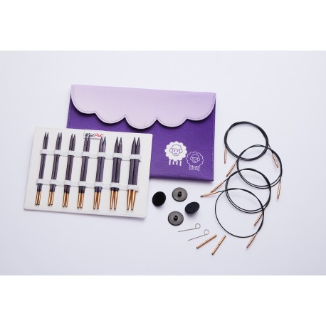 Knitpro jadore-set daiguilles interchangeables deluxe