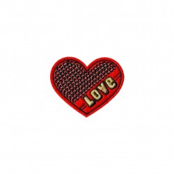Motifs sequins - Coeur 3,5x5