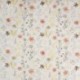 Tissu Coton Brode Imprimé Fleurs Kaki