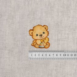 M ecusson petit ours gm - Anneaux