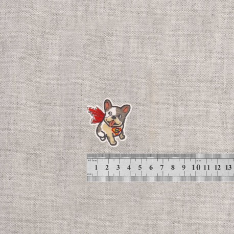 S ecusson animaux super heros - Chien superman