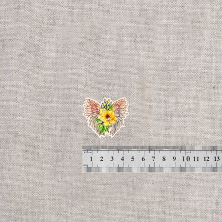 M ecusson mystique pastel - Fleurs