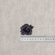 S ecusson en dentelle - Rose marine