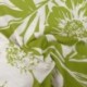 Tissu Rayonne Imprimée Feuille Vert 