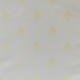 Tissu Jacquard Trianon Fleurs De Lys Creme