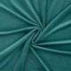 Tissu Chilly Velours Uni Petrole 