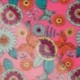 Tissu Viscose Chally Imprimé Fleurs Fuchsia