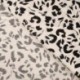 Tissu Viscose Nylon Imprimé Abstrait Ecru
