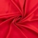 Tissu Viscose Satin Uni Rouge 